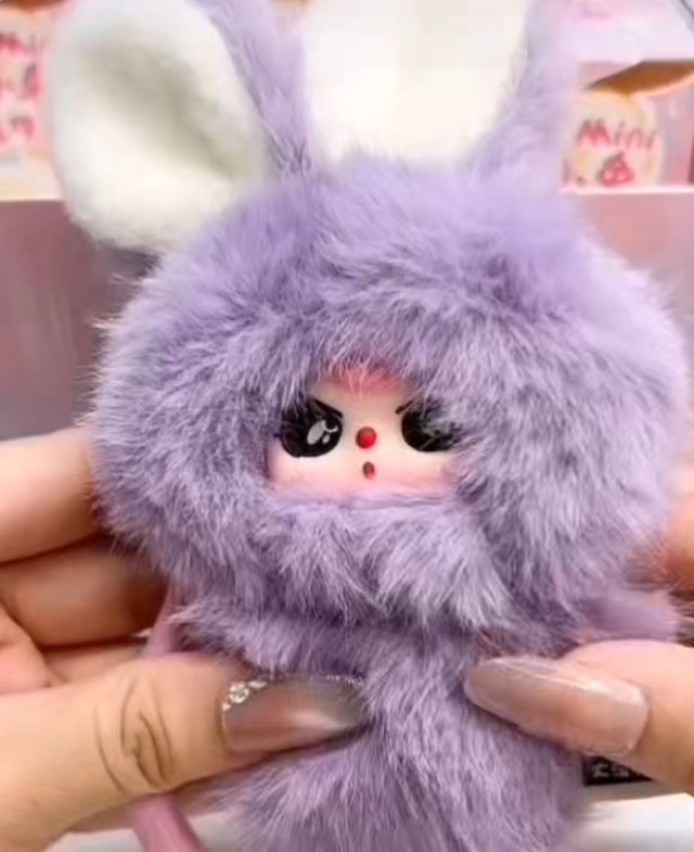 Amazon.co.jp: Baby Three Super Mini 小小兔 うさぎキーホルダー